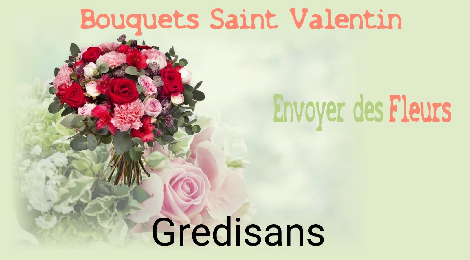 Roses de Saint-Valentin livrées à Gredisans